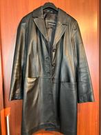 Leren damesjas, Kleding | Dames, Jassen | Winter, Ophalen, Zo goed als nieuw, Maat 36 (S), Zwart