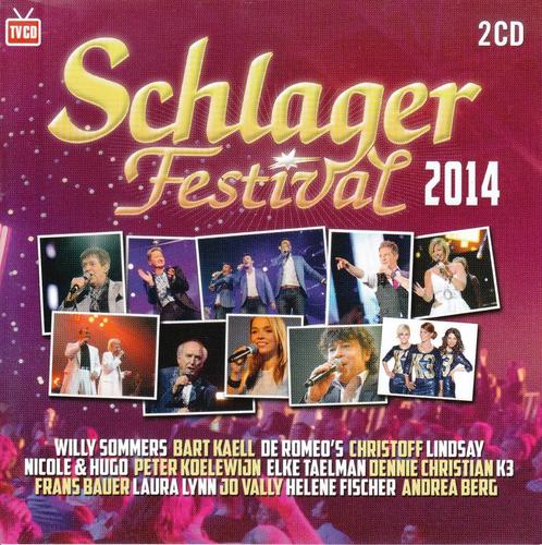 Schlagerfestival 2014: sommers, Kaell, Christoff, Andrea Ber, Cd's en Dvd's, Cd's | Schlagers, Verzenden