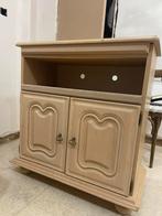 Beige tv kast, Huis en Inrichting, Ophalen, Gebruikt, Met deur(en)