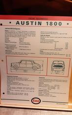 Austin 1800 technische fiche, Ophalen of Verzenden