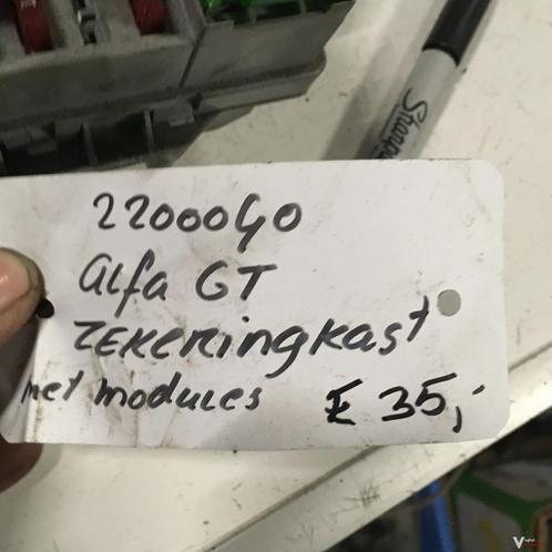 Alfa GT   1.8 2004   Wagennr 2200040  Zekeringkast, Auto-onderdelen, Elektronica en Kabels, Gebruikt, Ophalen of Verzenden