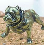 Massief koperen beeldje Bulldog (7cm), Verzenden, Nieuw
