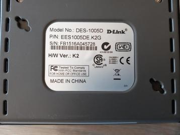 ETHERNET switch D link beschikbaar voor biedingen