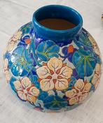 boch vaas blauw bolvormig, Antiek en Kunst, Ophalen