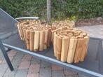 4 rollen houten tuinomheining, border, Ophalen, Nieuw, Border