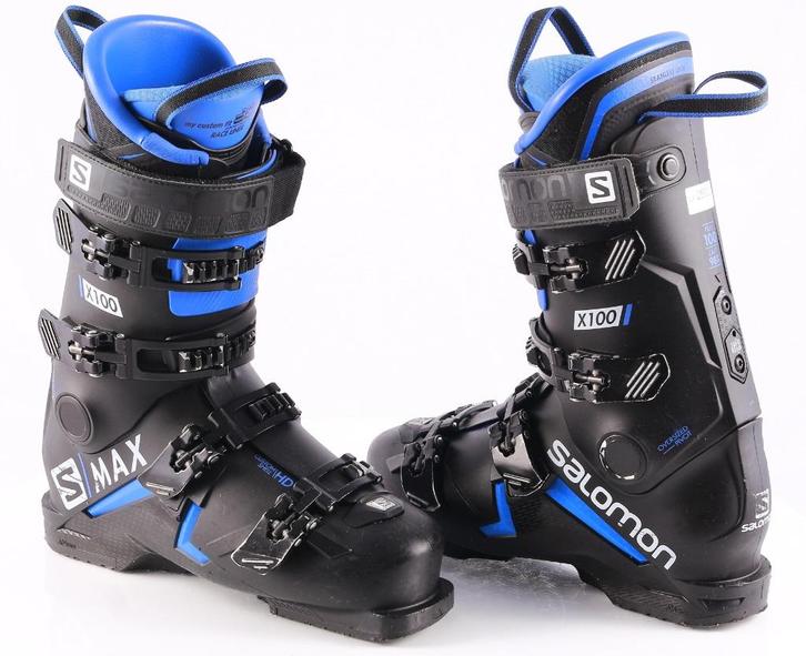 40,5 41 EU skischoenen SALOMON S/MAX X100, Sport en Fitness, Skiën en Langlaufen, Gebruikt, Schoenen, Ski, Salomon, Carve, Verzenden