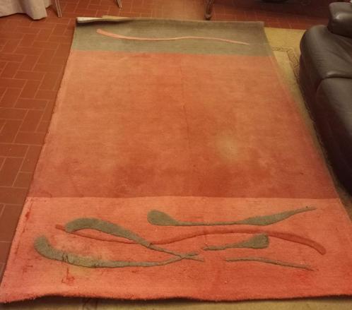 Tapis indien très épais tissé et noué main TBE, Antiek en Kunst, Antiek | Tapijten, Tafelkleden en Textiel, Ophalen of Verzenden