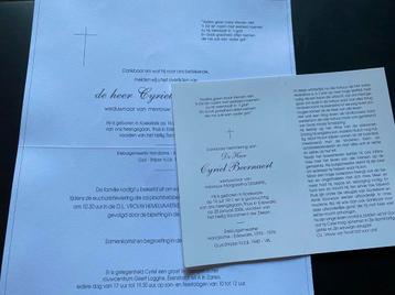 Ereburgemeester Handzame - Beernaert Cyriel, Verzamelen, Verzenden, Bidprentje