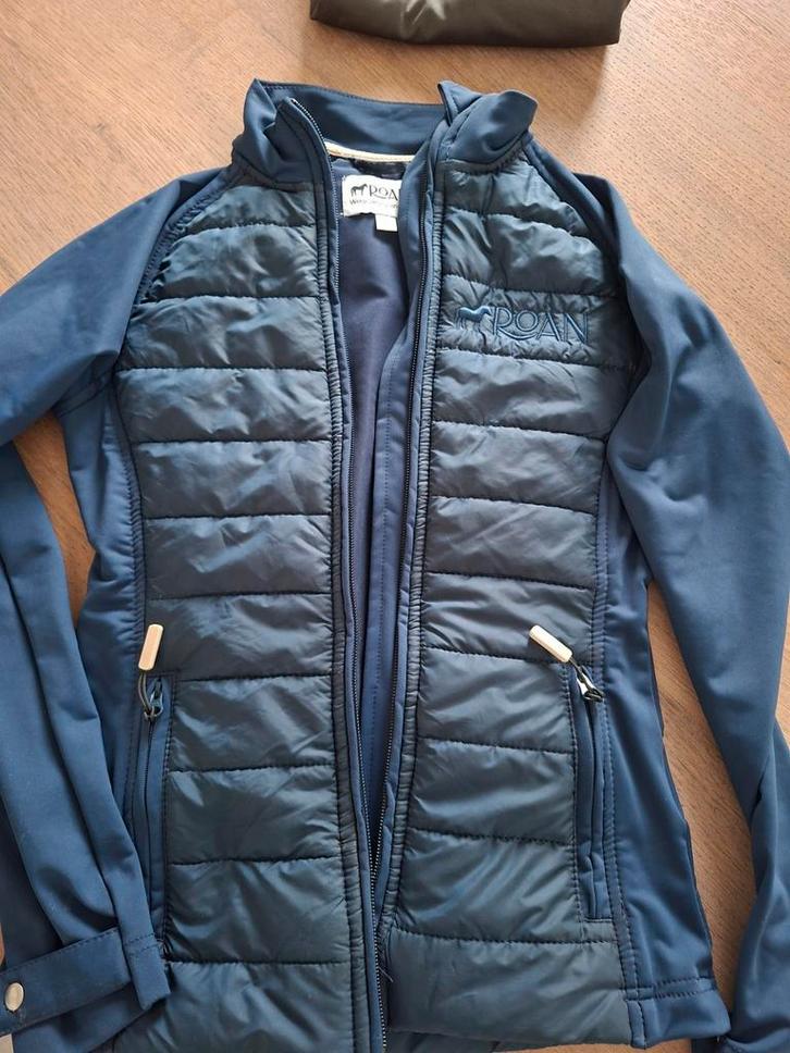 Jas ROAN Cycle Three donkerblauw xxs, Dieren en Toebehoren, Paardrijkleding, Zo goed als nieuw, Ophalen of Verzenden