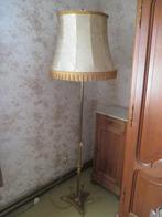 staande lamp met stoffen kap vintage, Ophalen, Stof