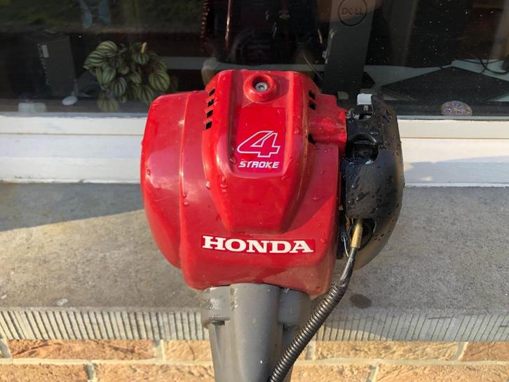 Honda UMS425E 4takt, Tuin en Terras, Grastrimmers, Gebruikt, Benzine, 10 tot 30 cm, Ophalen