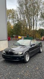 BMW 318Ci Start&Rijd! Propere staat, Auto's, BMW, Achterwielaandrijving, Cabriolet, Zwart, Leder