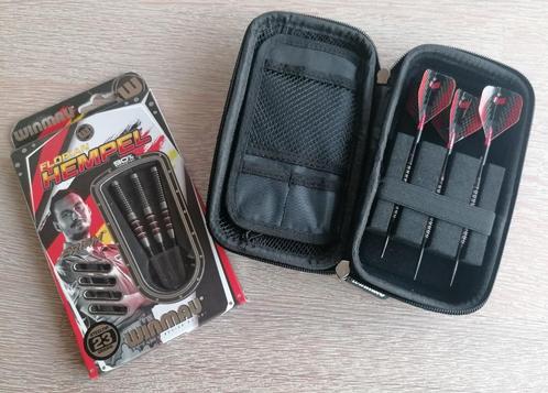 Winmau Hempel 23gr, Joe Cullen SE 22gr &  Case Blade 6., Sport en Fitness, Darts, Zo goed als nieuw, Pijlen, Ophalen of Verzenden