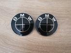 Bmw motorkap capot kofferbak embleem full zwart 82mm 73mm, Auto-onderdelen, Ophalen of Verzenden, Nieuw, BMW