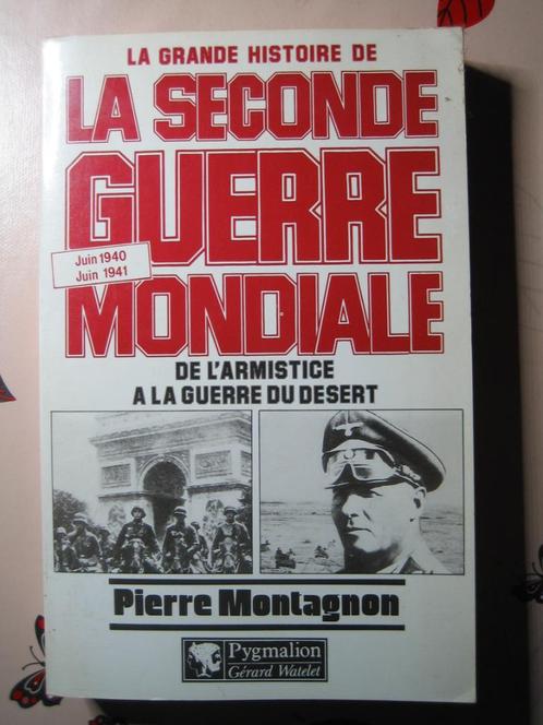 LA SECONDE GUERRE MONDIALE. Pierre MONTAGNON., Livres, Guerre & Militaire, Comme neuf, Deuxième Guerre mondiale, Enlèvement ou Envoi