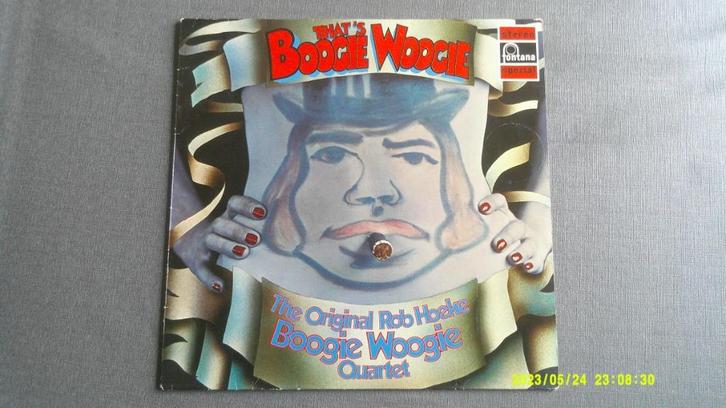 Original Rob Hoeke Boogie Woogie Quartet – Boogie Woogie (LP, Cd's en Dvd's, Vinyl | Jazz en Blues, Gebruikt, Blues, Ophalen of Verzenden