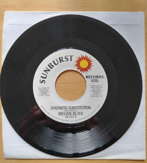 Melvin Bliss Reward Synthetic Substitution 45t Vinyl RE 2008, Cd's en Dvd's, Vinyl Singles, Zo goed als nieuw, Single, R&B en Soul
