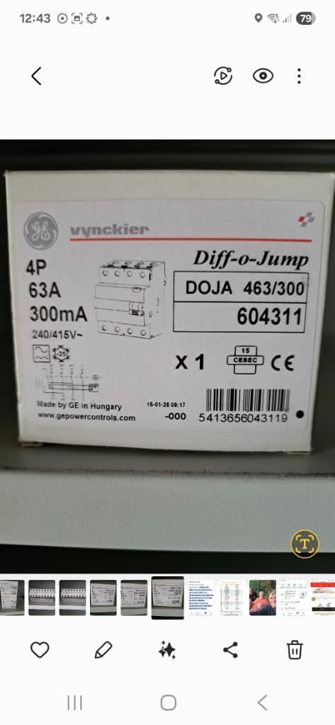 Électricité, Articles professionnels, Articles professionnels Autre, Enlèvement