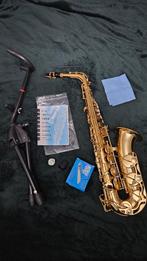 Yamaha altsaxofoon, Muziek en Instrumenten, Zo goed als nieuw, Alt, Met koffer