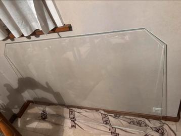mooi en veilig blad van gehard glas voor tafel/bureau, Huis en Inrichting, Ophalen, Zo goed als nieuw