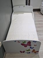 peuterbed inclusief matras, Ophalen, Gebruikt, Eenpersoons, Wit