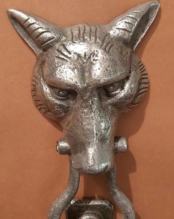 🎄🎄🎄Vossen deurklopper 24 cm  compleet!🎄🎄🎄 beschikbaar voor biedingen