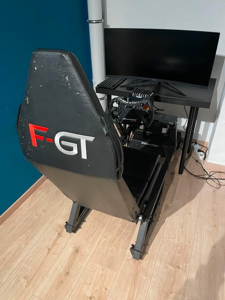 Next level racing F-GT frame, Games en Spelcomputers, Games | Pc, Zo goed als nieuw, Ophalen