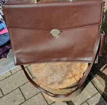 Lederen Schouder Messenger Bag Aktetas voor Mannen beschikbaar voor biedingen