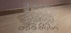 Vintage glasservies met patroon, Antiek en Kunst, Ophalen