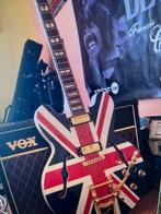RECHERCHE Epiphone Union Jack + Bigsby, Muziek en Instrumenten, Ophalen of Verzenden, Epiphone
