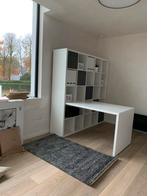 IKEA Kallax boekenkast met bureau, Huis en Inrichting, Kasten | Boekenkasten, Ophalen, Zo goed als nieuw, 150 tot 200 cm, 150 tot 200 cm