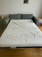 Zetelbed / slaapbank 2-persoons – 160 cm – zeer goede staat, Gris, Enlèvement, Utilisé, 200 cm