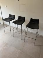 Barkrukken, Maison & Meubles, Chaises, Trois, Gris, Strak, stijlvol, modern, Enlèvement
