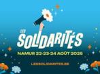 E-tickets Les Solidarités vendredi 18/08, Tickets en Kaartjes, Evenementen en Festivals, Twee personen