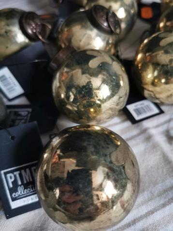 Kerstballen PTMD. Champagne kleur, Divers, Enlèvement ou Envoi, Comme neuf