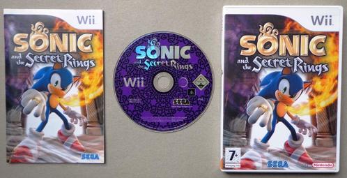 Sonic and the Secret Rings voor de Nintendo Wii Compleet, Games en Spelcomputers, Games | Nintendo Wii, Zo goed als nieuw, Ophalen of Verzenden