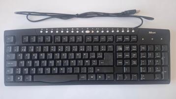 Toetsenbord-Keyboard Multi Media Trust 16093 beschikbaar voor biedingen