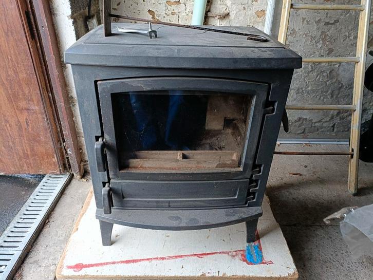 houtkachel Saey Gustav, Huis en Inrichting, Kachels, Zo goed als nieuw, Vrijstaand, Houtkachel, Hout, Ophalen