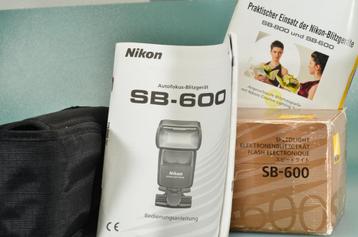 OVP doos hoesje handleiding docu van Nikon SB-600 beschikbaar voor biedingen