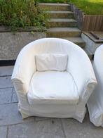 Fauteuils Ikea, Huis en Inrichting, Fauteuils, Hout, Gebruikt, Minder dan 75 cm, 50 tot 75 cm