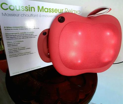 Warmte en koude massage kussen, Sport en Fitness, Massageproducten, Zo goed als nieuw, Massagestoel of Kussen, Ophalen of Verzenden