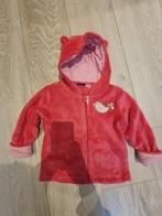 roze fleece maat 74/80, Enfants & Bébés, Enlèvement ou Envoi, Utilisé, Fille, Pull ou Veste