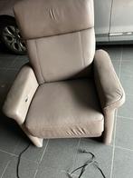 Relax zetel elektrisch bediend, Ophalen, Gebruikt, Eenpersoons, Leer