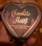 Ongebruikt Chocolate heart highlighter for face and eyes, Comme neuf, Enlèvement ou Envoi