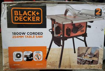 Scie circulaire sur table 1800W - Black+Decker 1800W beschikbaar voor biedingen