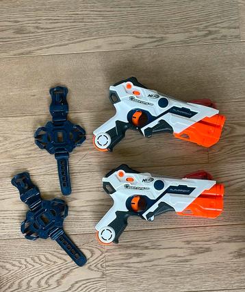 2 Nerf laser shoot geweren, Enlèvement, Comme neuf