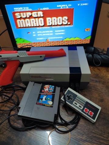 Nintendo NES action set super Mario Bros beschikbaar voor biedingen