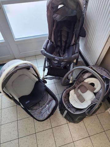 Trio bébé Chicco, Enfants & Bébés, Poussettes & Combinaisons, Enlèvement, Comme neuf, Poussette combi, Autres marques