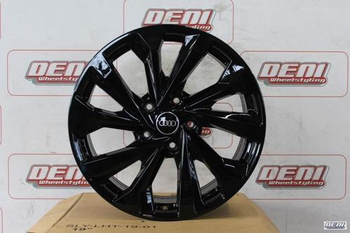 19" Audi Q6 originele velgenset Black Edition 85H601025BM, Auto-onderdelen, Banden en Velgen, Velg(en), 19 inch, Personenwagen