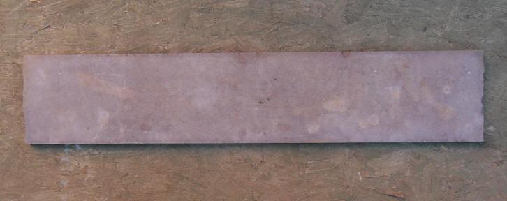 PIERRE BLEUE 95 x 19 x 2 cm Tablette en Pierre bleu, Doe-het-zelf en Bouw, Tegels, Gebruikt, Hardsteen, Ophalen